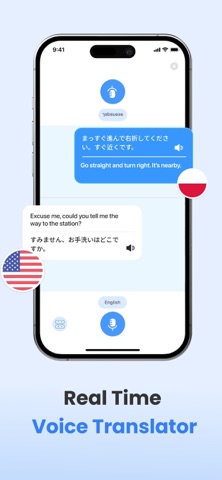 Translate AI: Voice & Photo iPhone screenshot