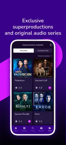 Audioteka App Store screenshot 2