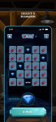 Treasure miner game Screenshot 3 of 4