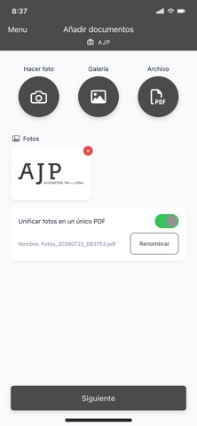 AJP screenshot