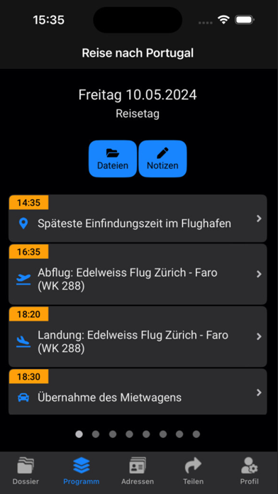 Screenshot #1 pour ABS Travel App