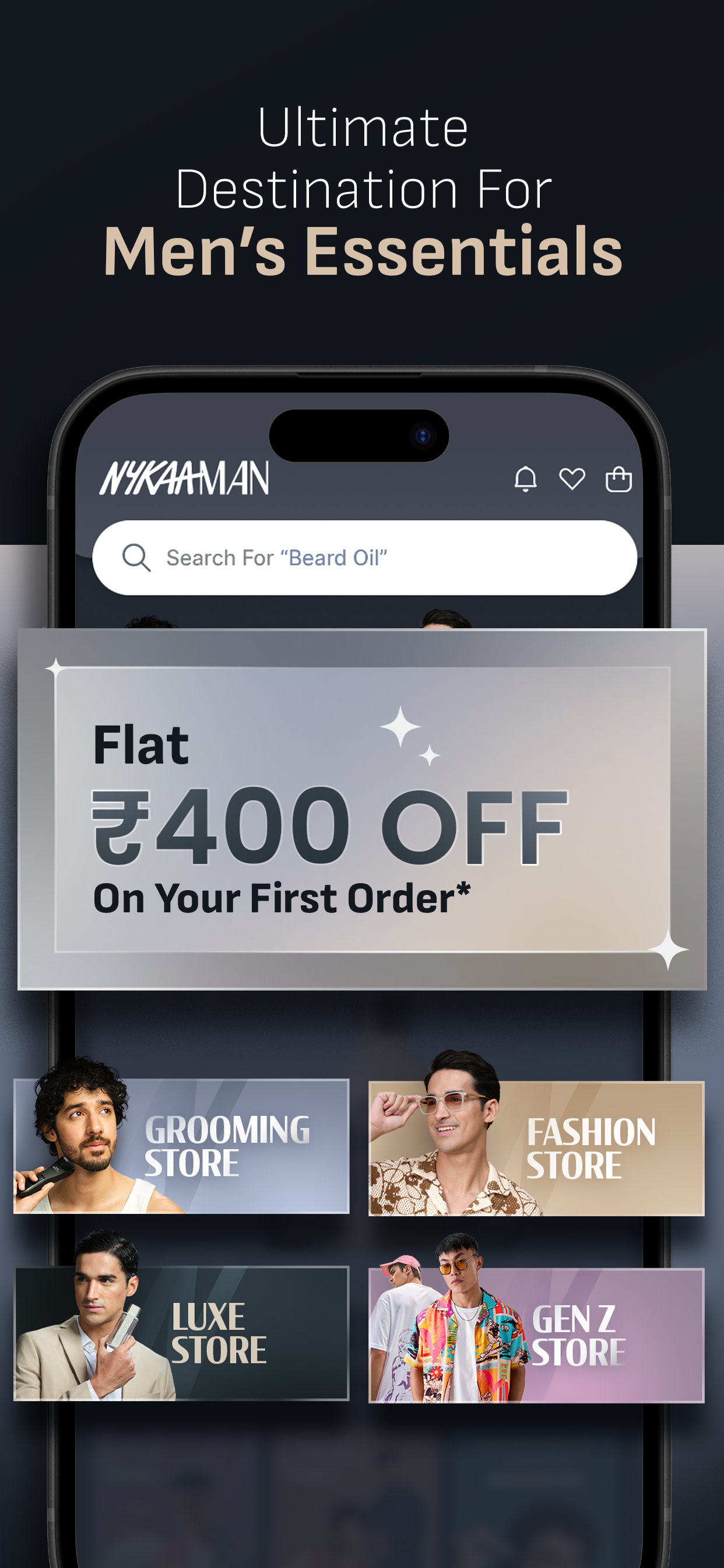 Nykaa Man-Men's Shopping App