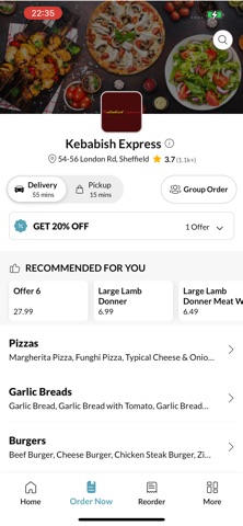 Kebabish Express. Screenshot 2 of 4