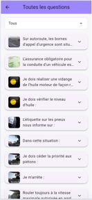 Code de la route : quiz & test screenshot