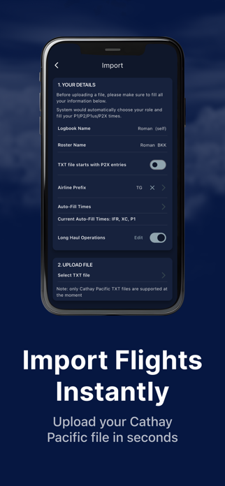 LogOOOI - Pilot Logbook Screenshot 4 of 5