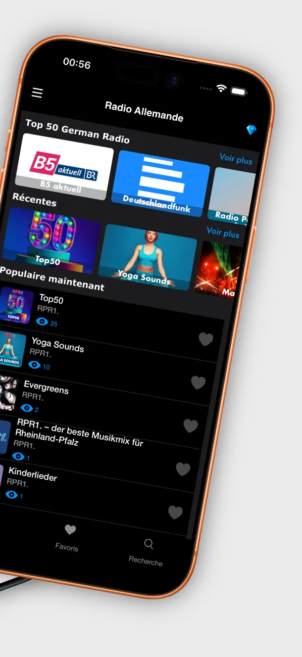 Screenshot #2 pour Radio Allemande