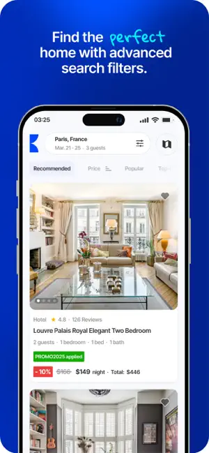 Karta - Book Hotels & Homes screenshot 3