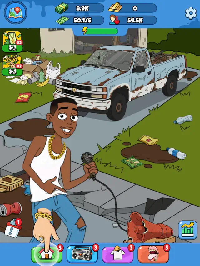 Rap Star:Idle Clicker screenshot 5