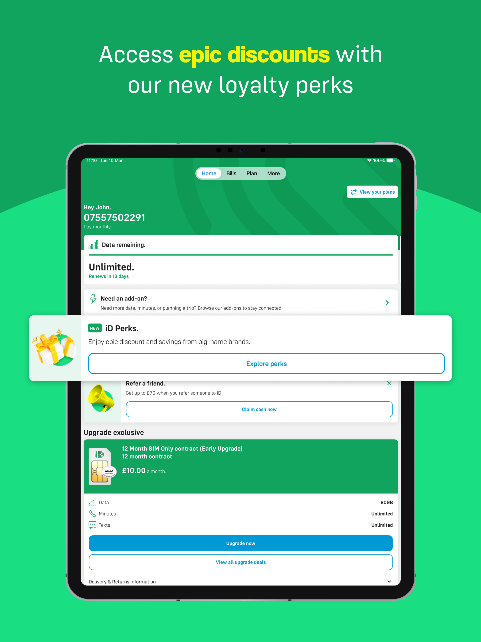 iD Mobile - Mobile done right! screenshot 14