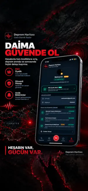 Deprem Uyarı Sistemi screenshot 4