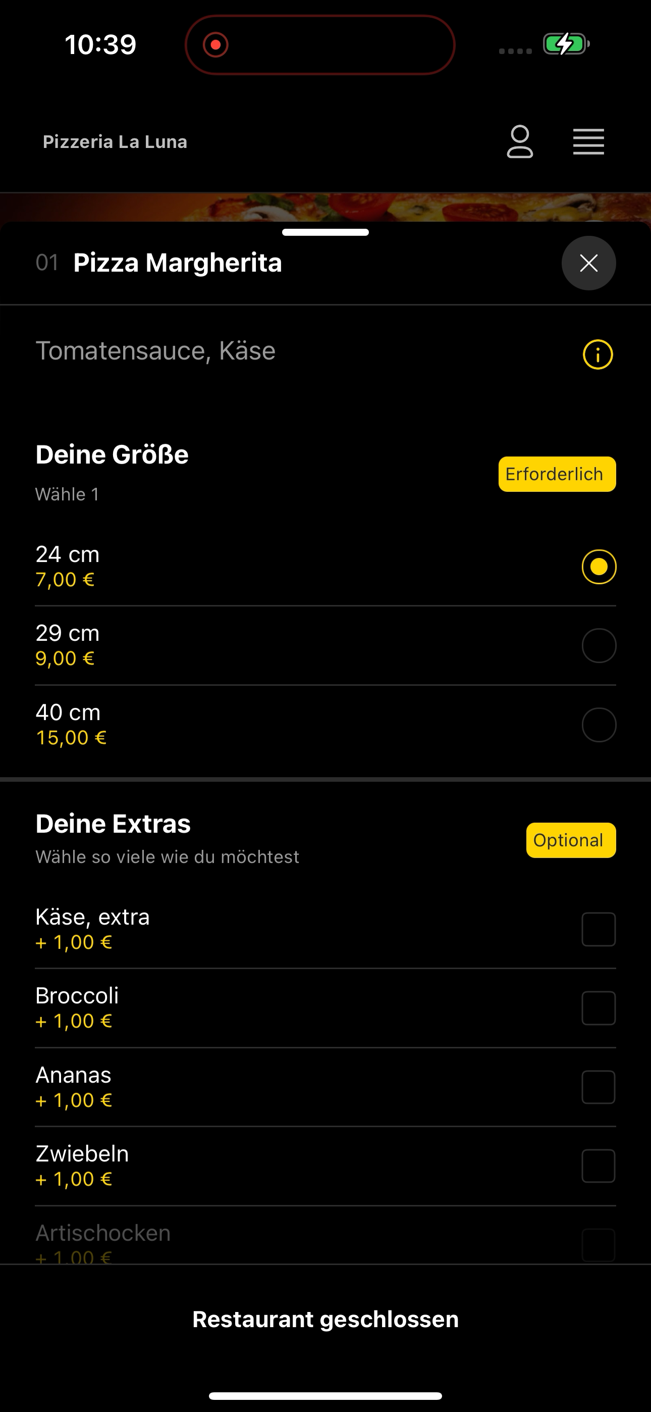 Pizzeria La Luna DE screenshot 7