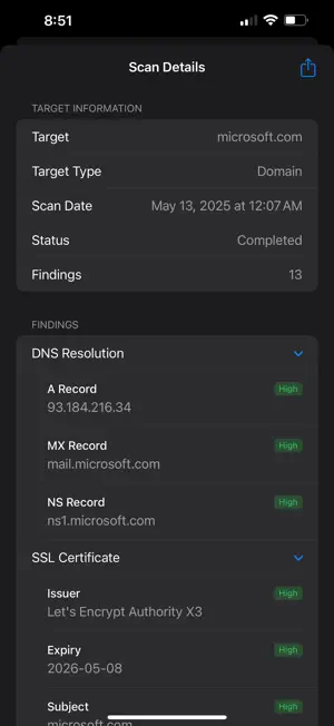 NetBuddy MobileSpider screenshot 2