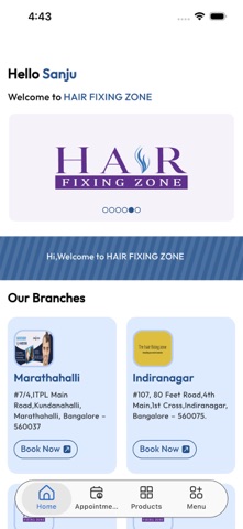 HairFixingZone iPhone screenshot