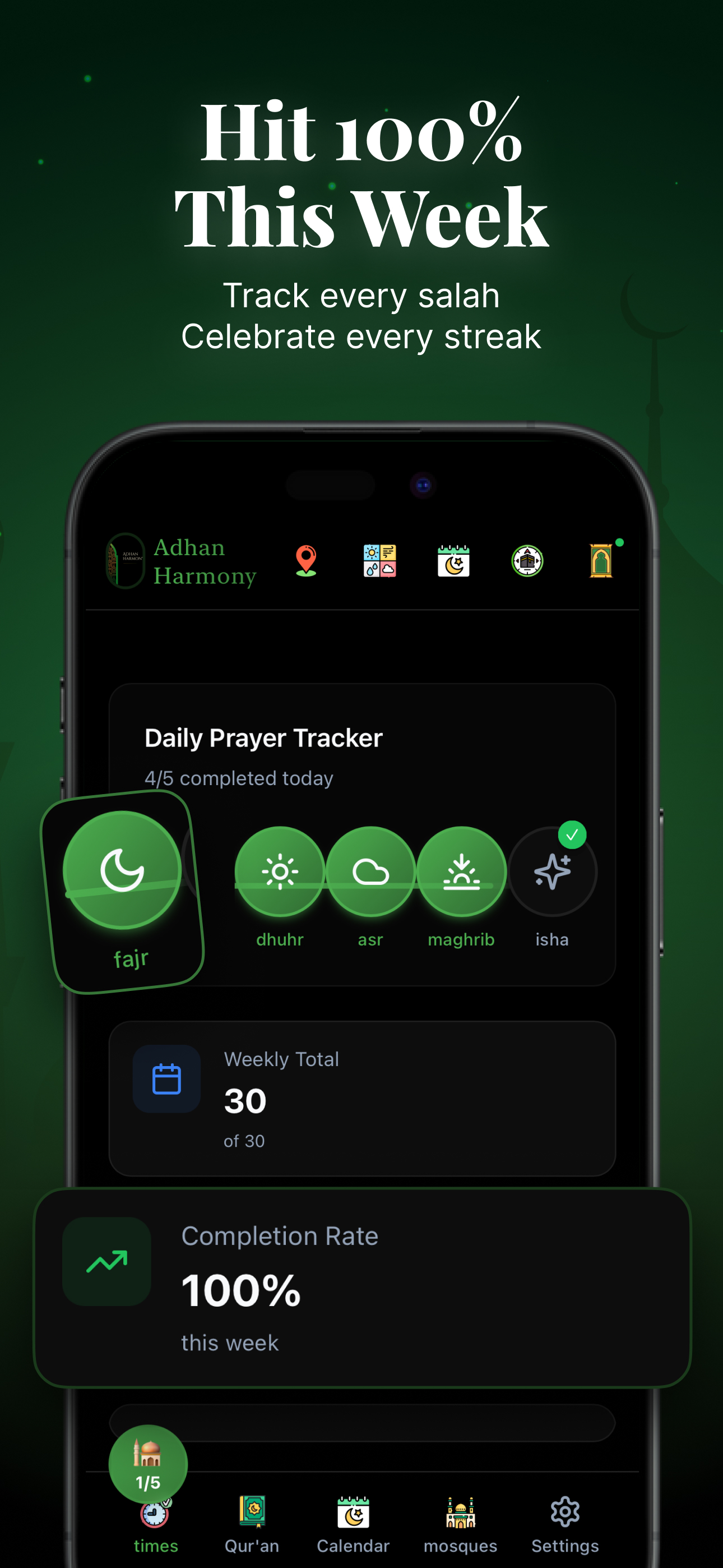 Adhan Harmony: Prayer Times screenshot 4