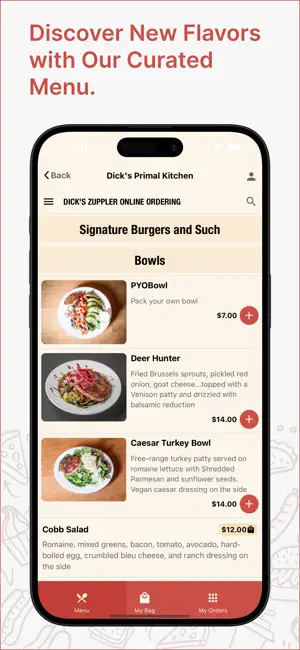 Dick's Primal Kitchen screenshot 2