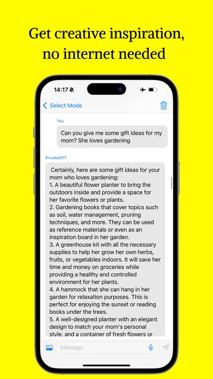PocketGPT: Private AI