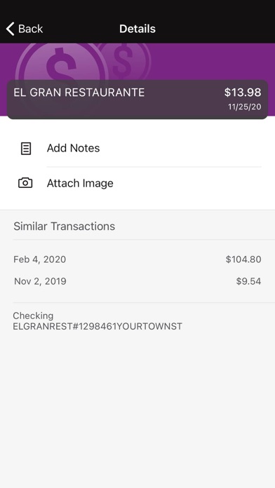 LINKBANK iPhone screenshot 3 - Finance app