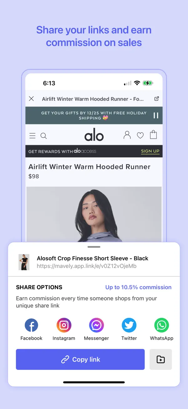 Screenshot #3 pour Mavely – Affiliate App