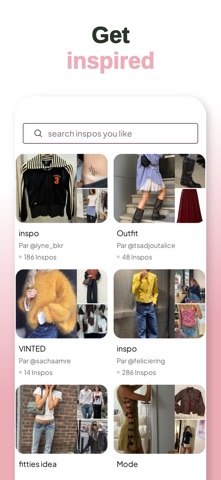 Recove: Inspo to secondhand screenshot