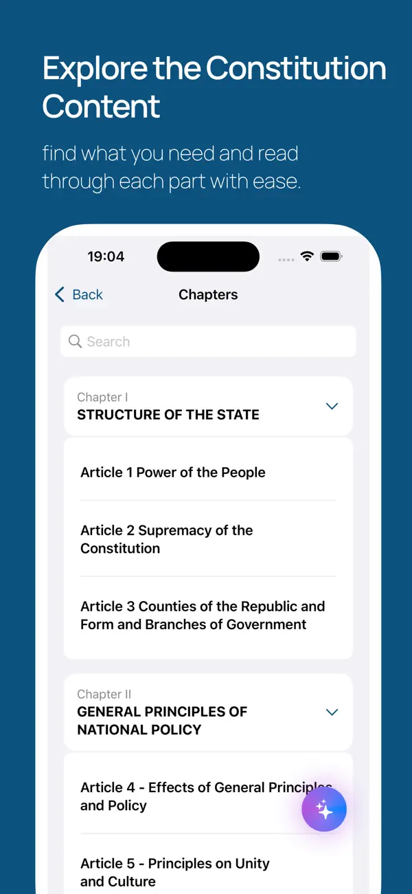 Screenshot #3 pour Liberia's Constitution