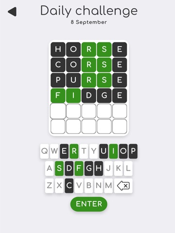 Word Guess: Classic Games iPad screenshot