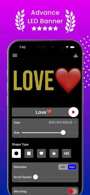 Big LED Banner Maker screenshot 1