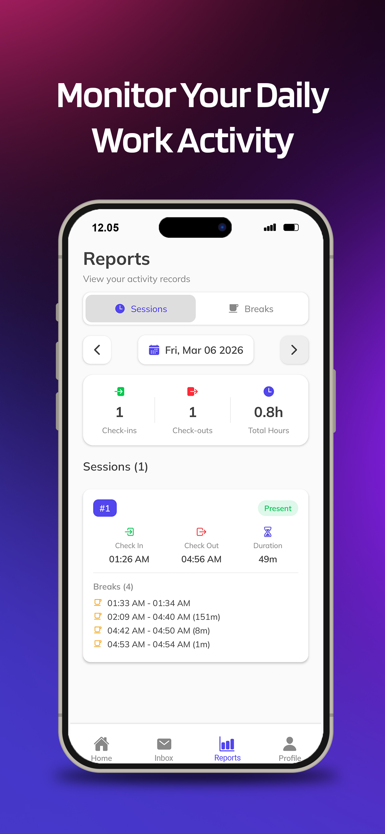 Trackly HRM screenshot 2