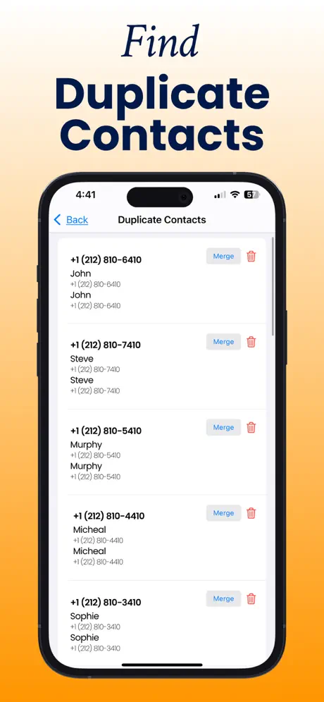 Easy Contacts: Contact Manager 联系人管理应用截图