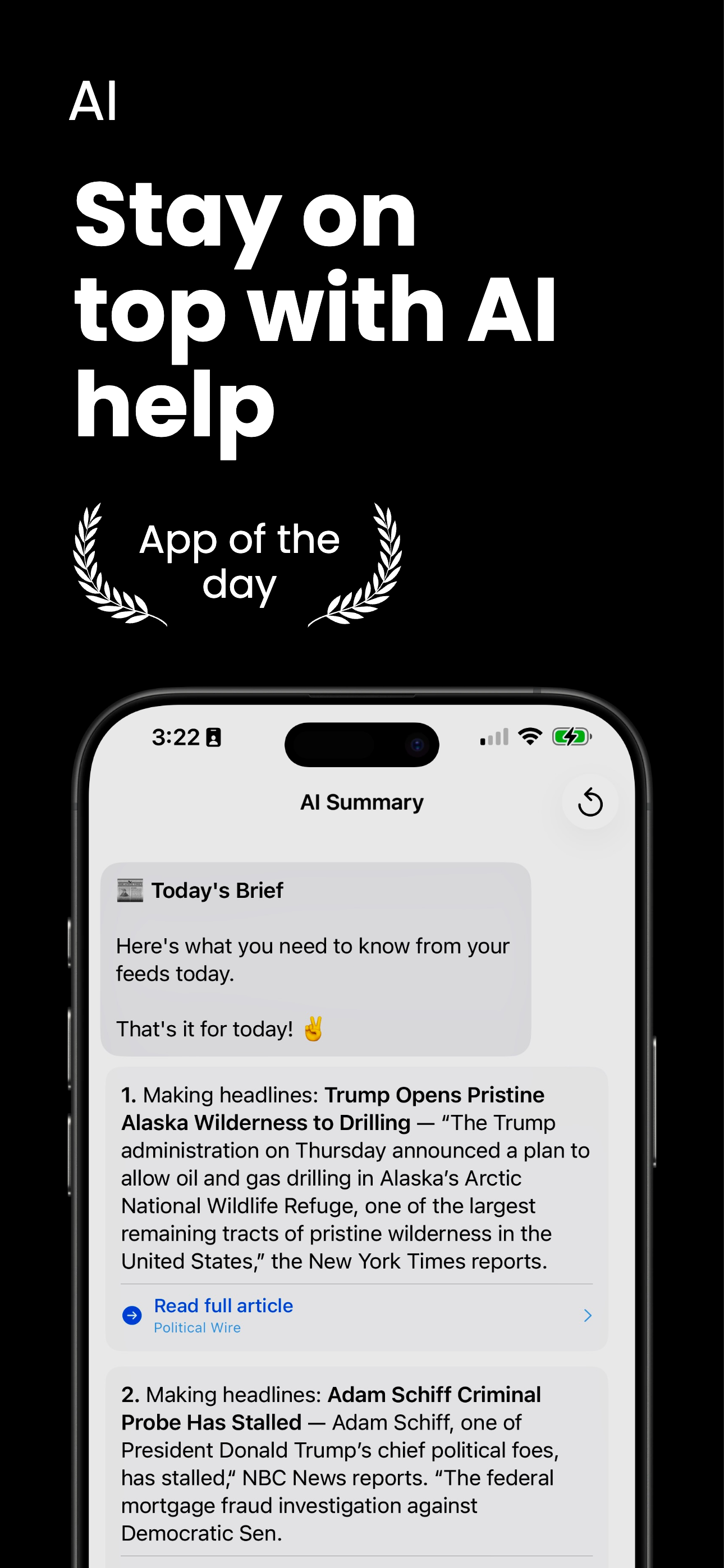 Today - RSS Reader screenshot 3