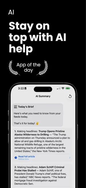 Today - RSS Reader screenshot 3