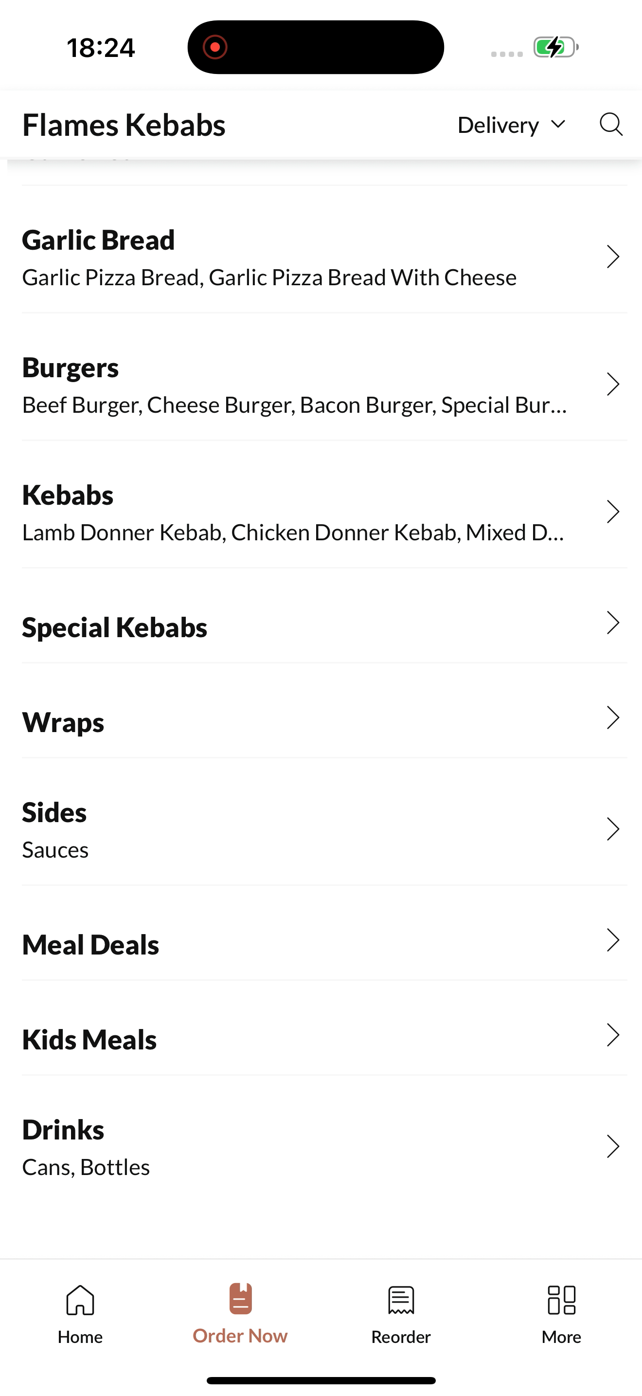 Flames Kebabs screenshot 3