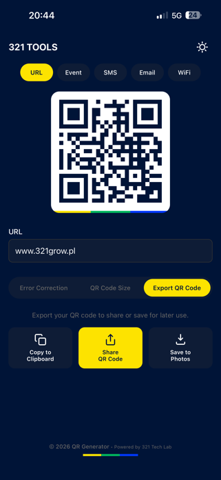 321 QR Code Generator Screenshot 2 of 5