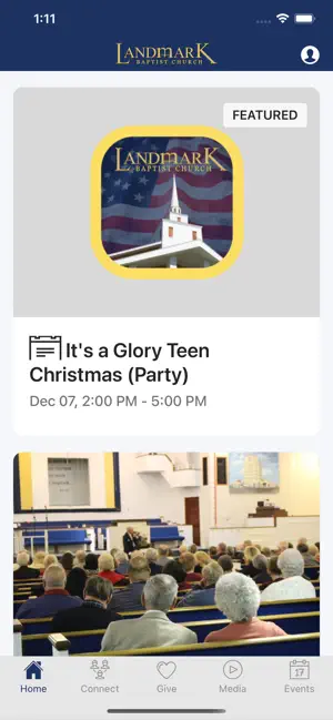 Landmark Baptist Church FL screenshot 1