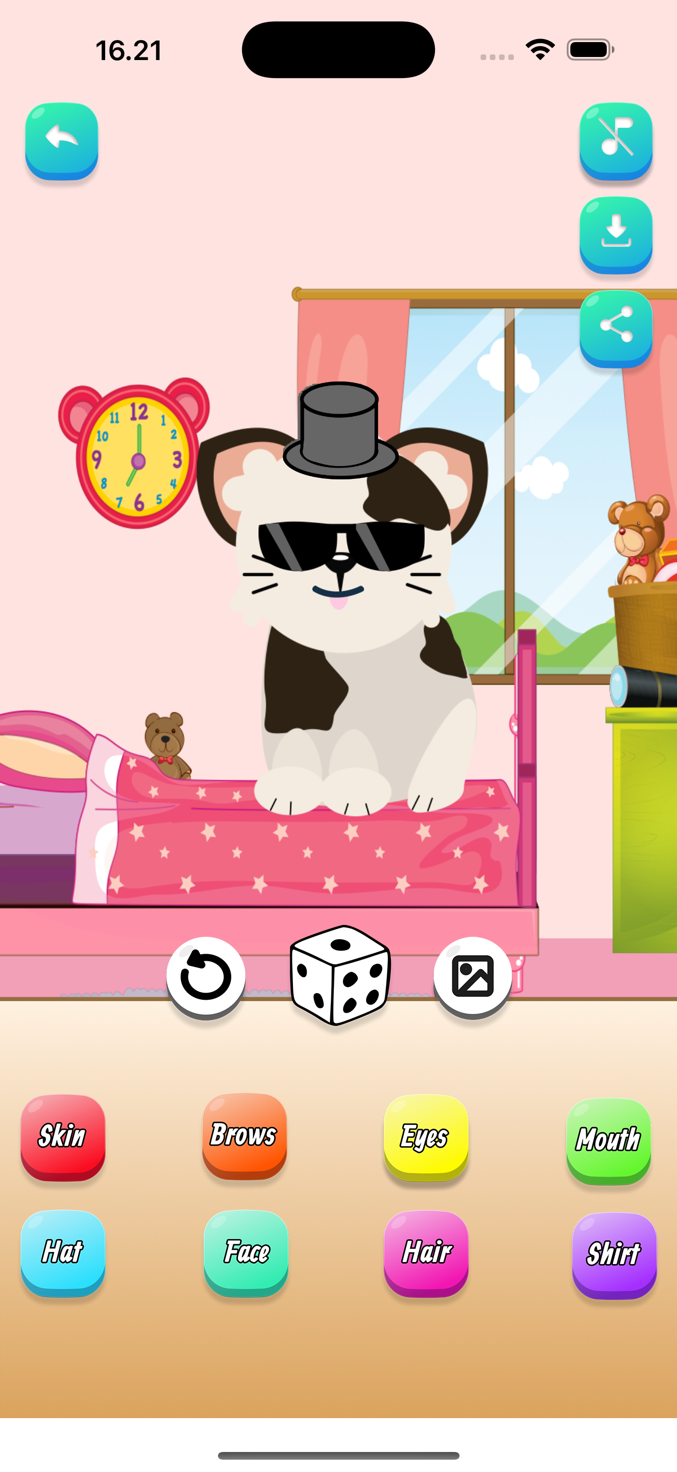 Cute Kitty Maker - Mix Game