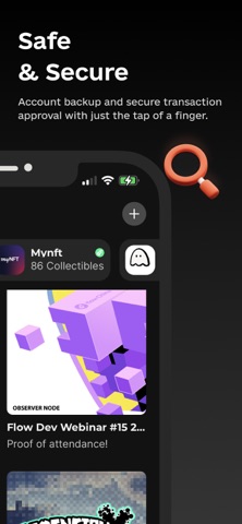 Flow Wallet - NFTs and Crypto iPhone screenshot