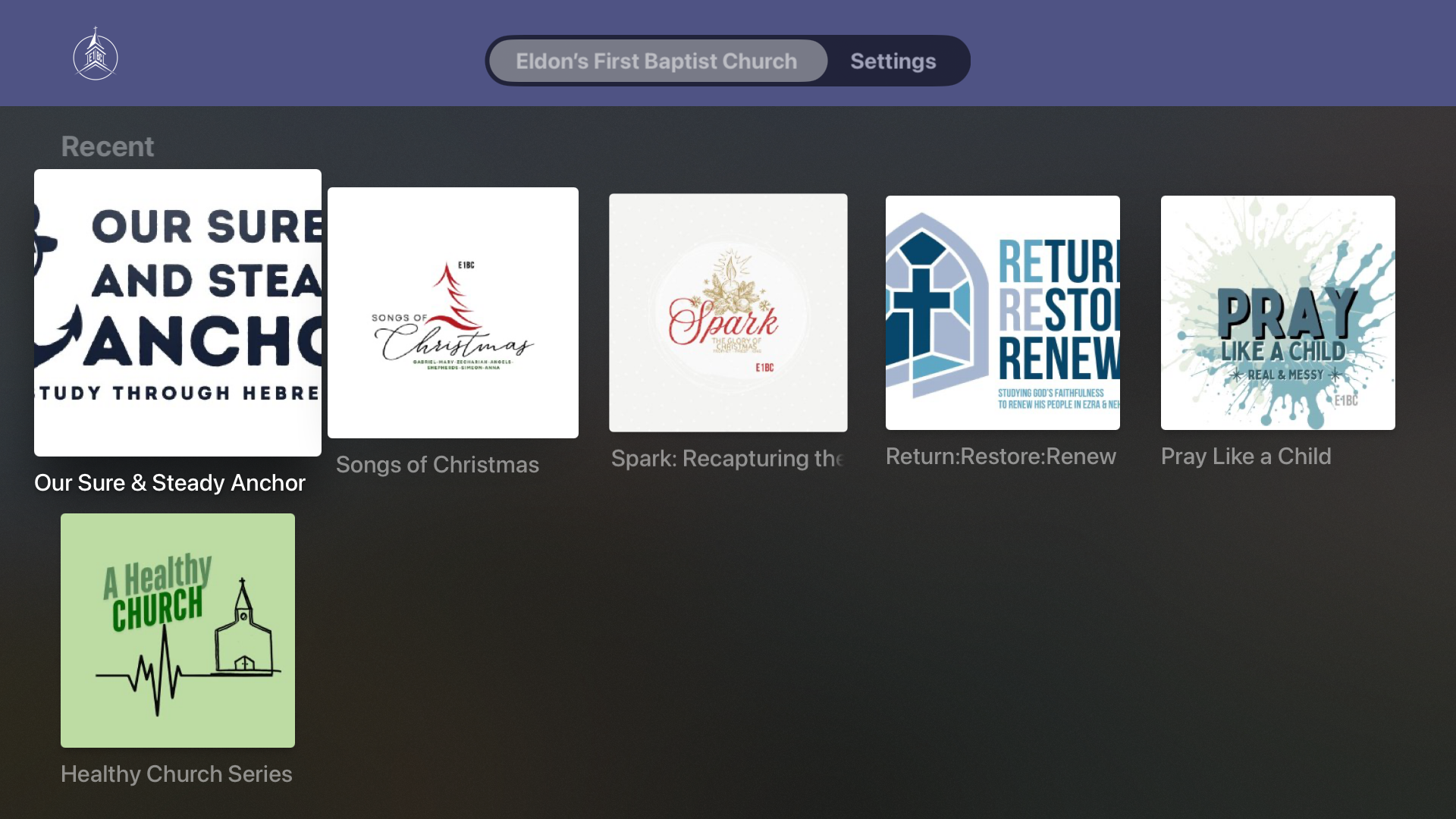 Eldon’s First Baptist Church screenshot 7