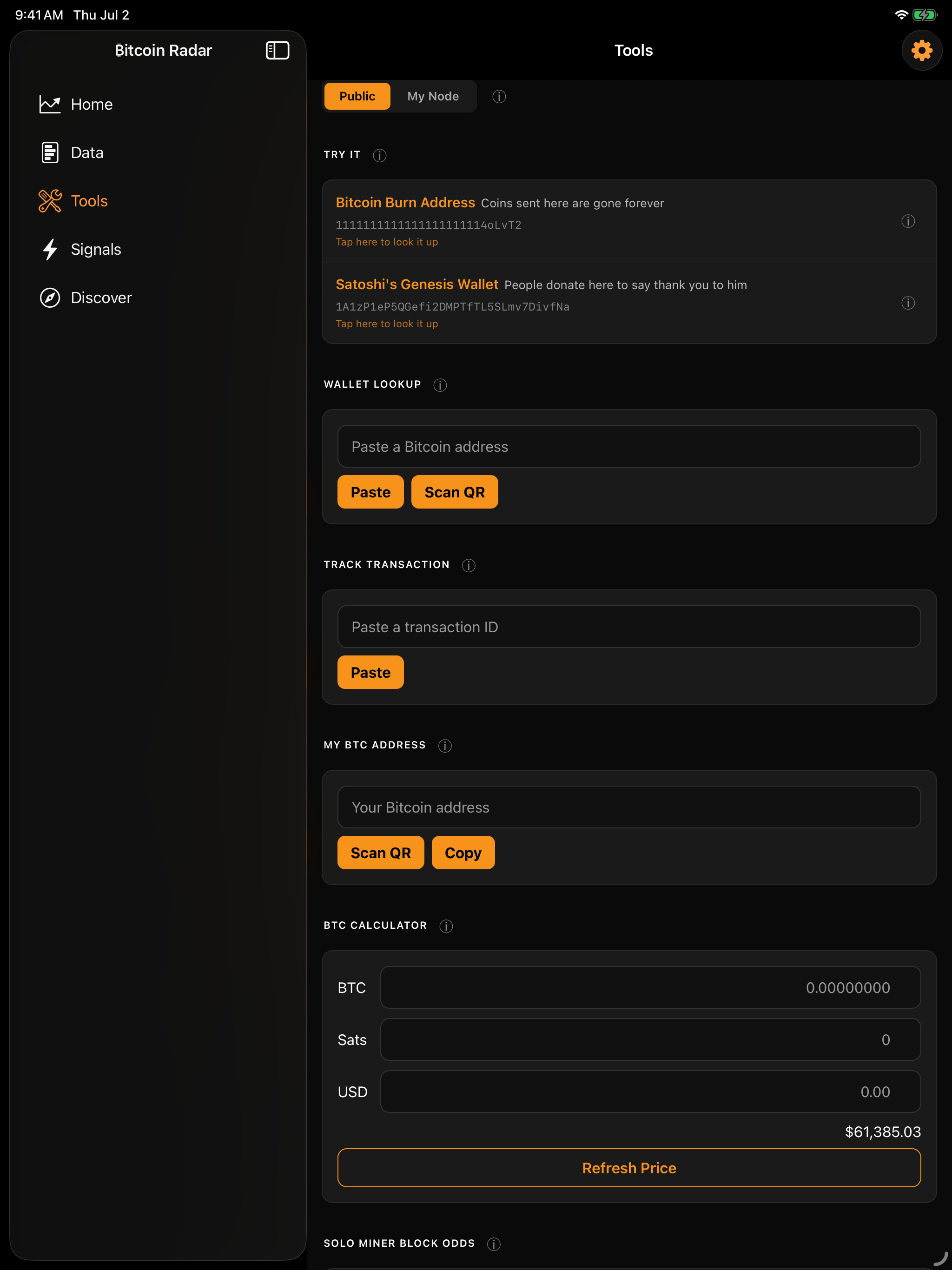 ₿itcoin Radar screenshot 18
