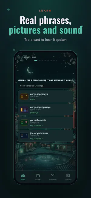 KoreanLang : Learn Korean screenshot 2