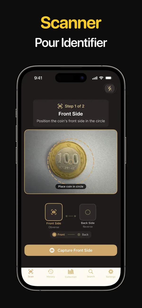Screenshot #2 pour Scanner des Piece de Monnaie +