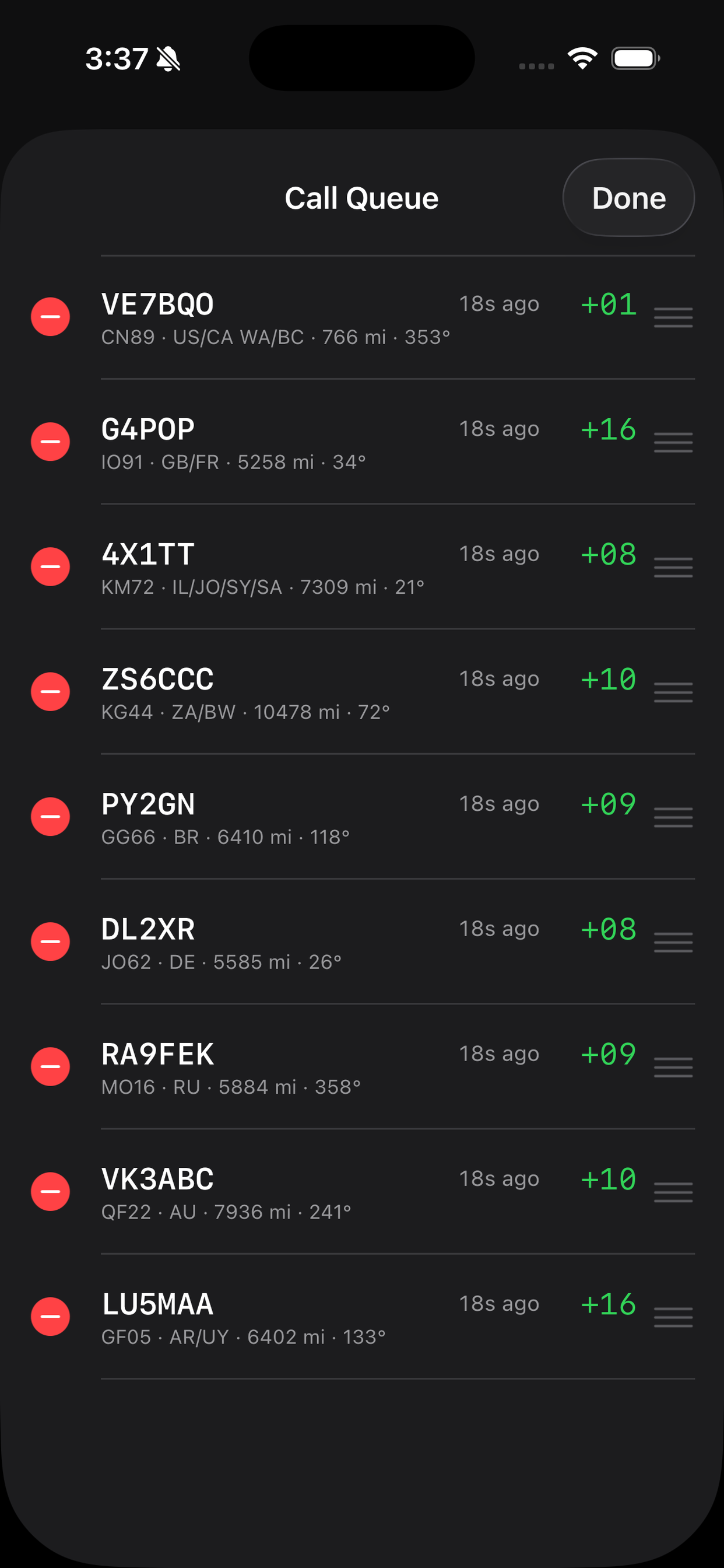 Greyline FT8 screenshot 7