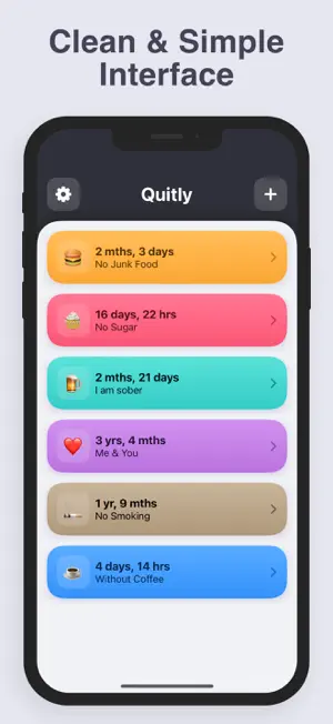 Quitly: Days Since Counter screenshot 4