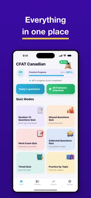 CFAT Canadian Forces Exam Prep screenshot 2