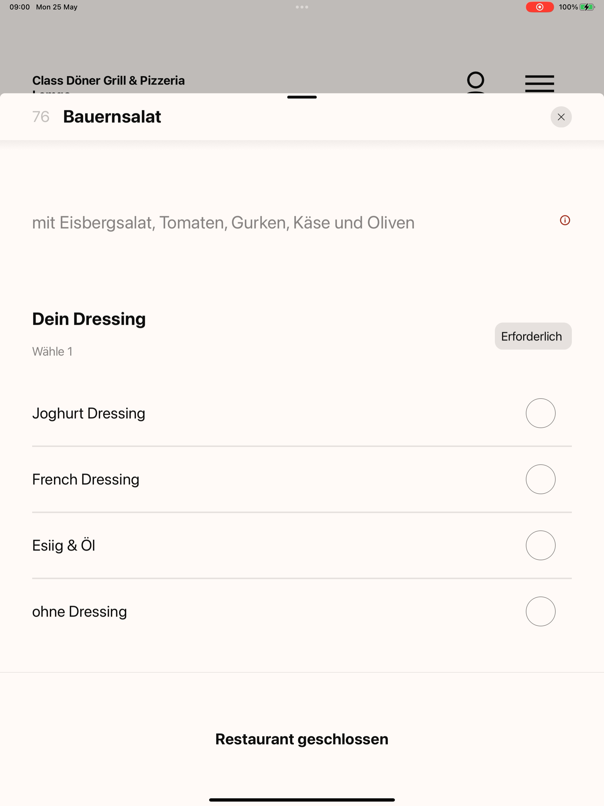 Class Döner Grill Pizzeria screenshot 8