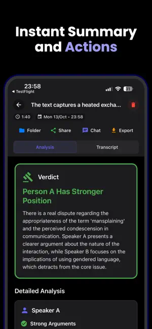 ArgueResolver: Who's Right? screenshot 2