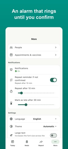 Daily Medication Reminder Screenshot 1 of 4