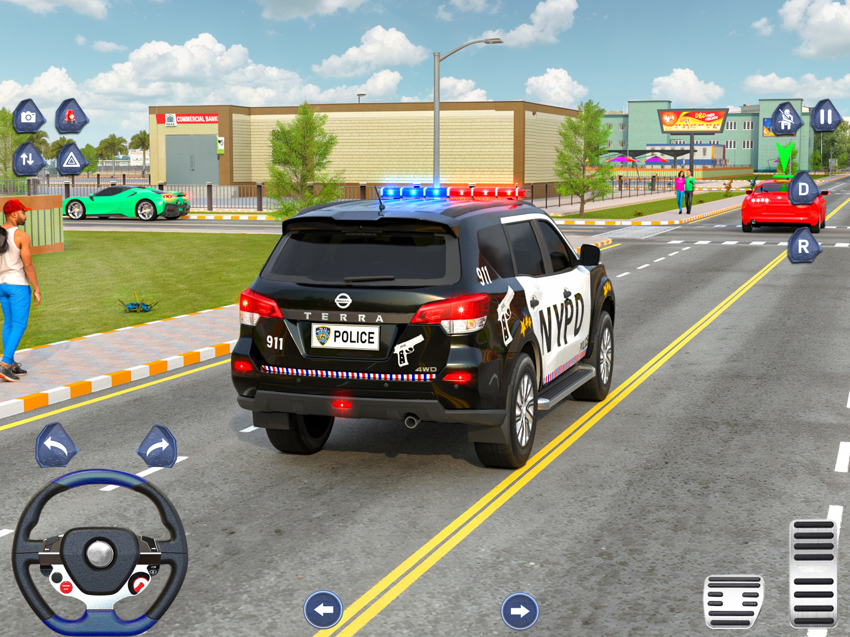 City Police Chase Driving Game