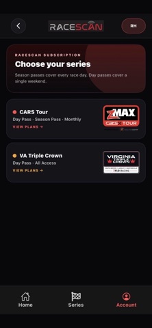 RaceScan: Live Driver Audio Screenshot 2 of 3