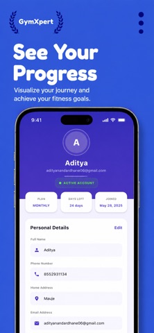 GymXpert Fit screenshot