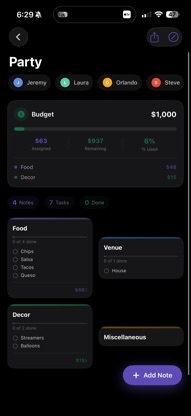 Easy Event Planner screenshot 4