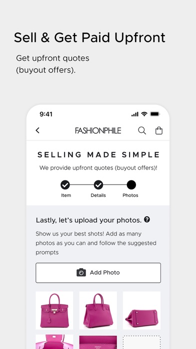 FASHIONPHILE Screenshot